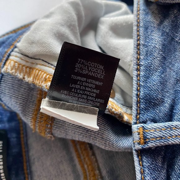 NWOT Sanctuary, blue Social Ankle Skinny Standard Rise jeans, size 8/29 - Picture 10 of 10